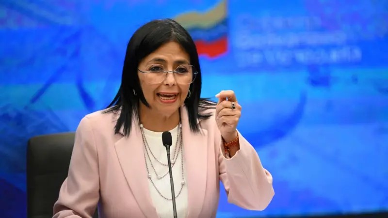 Delcy Rodriguez, ahora presidentade Venezuela