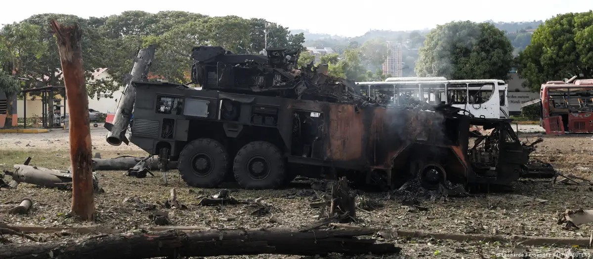 Lanzamisil ruso destruido por USA en Venezuela