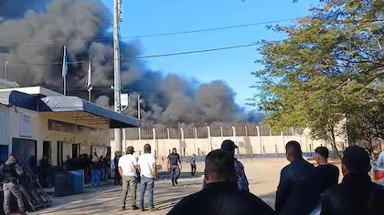 Motin en carcel de Guatemala