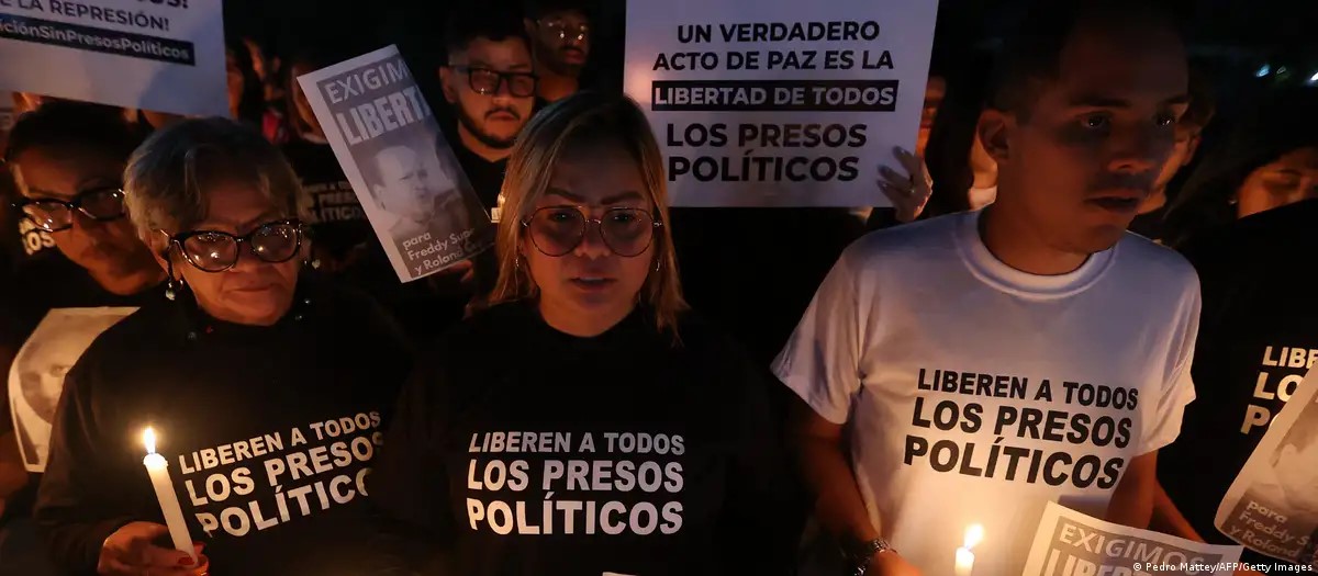 Piden liberacion de presos en Venezuela