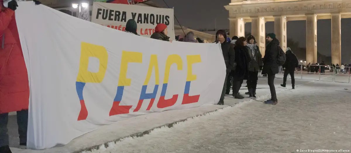 Protesta por Venezuela en Alemania