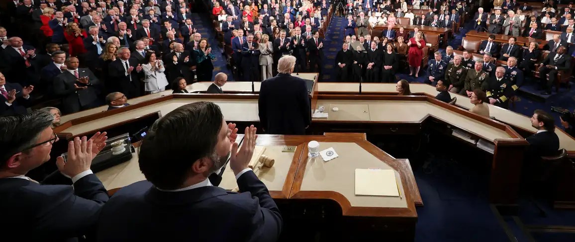 Discurso del estadode la nacion dado por Trump