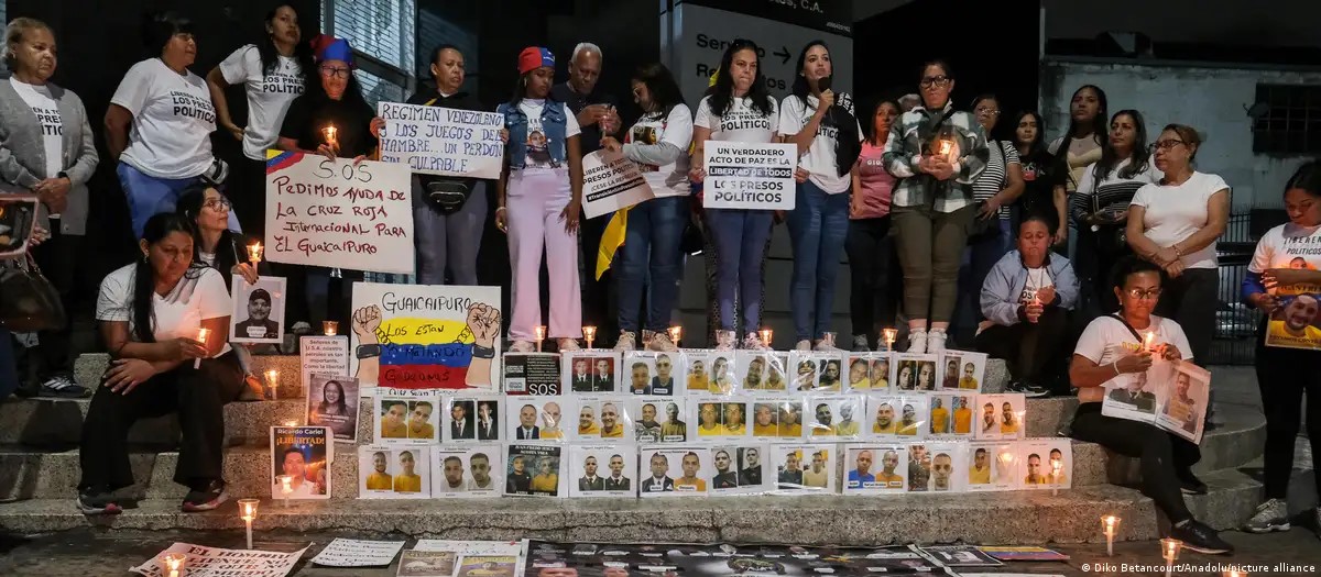 Familiares de presos politicos venezolanos