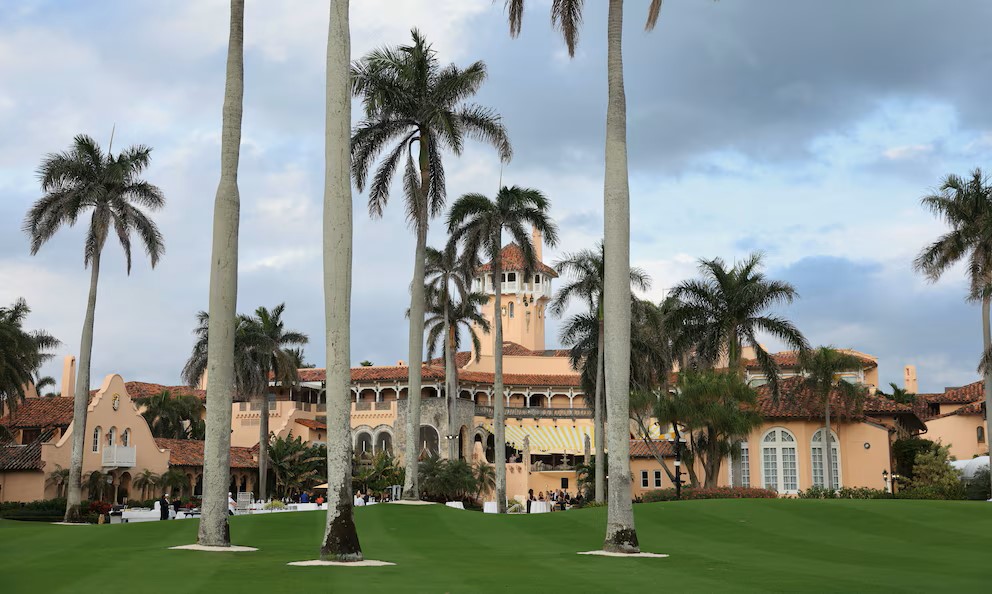 Foto del complejo de Trump Mar A Lago