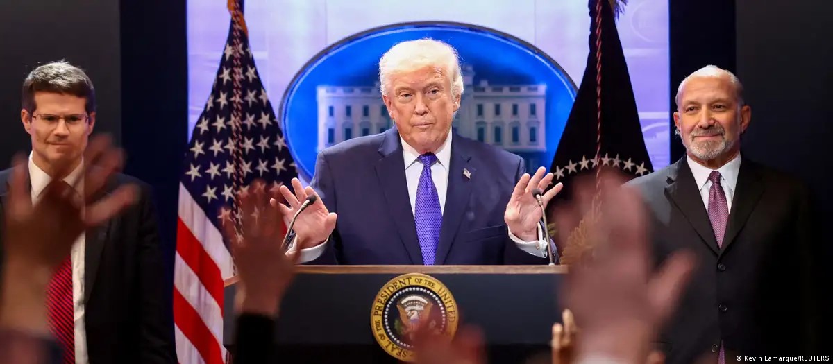 Trump en conferencia de prensa 2026