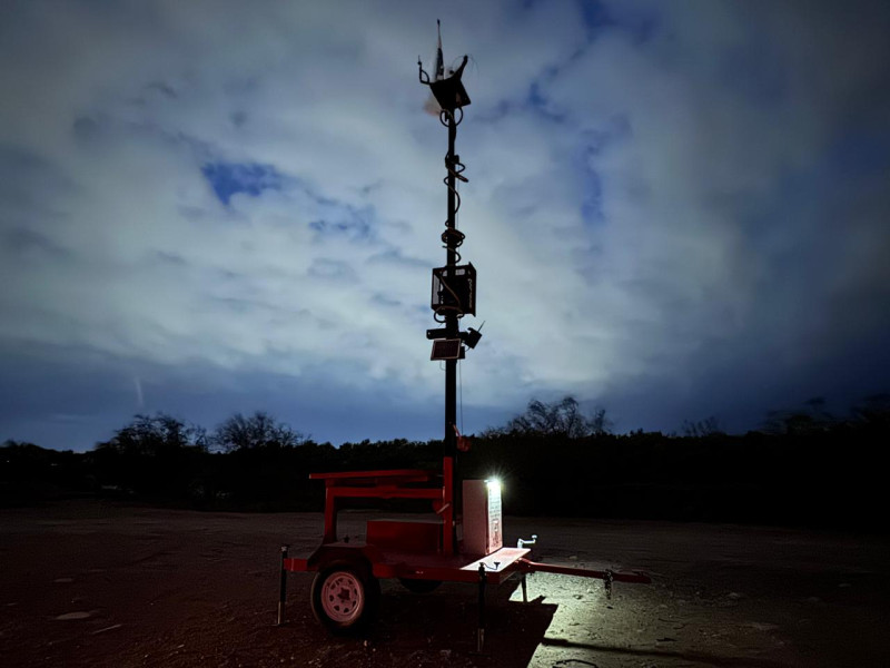 Alvoz en la frontera mexico-USA