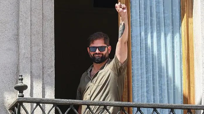 Boric, presidente saliente de Chile