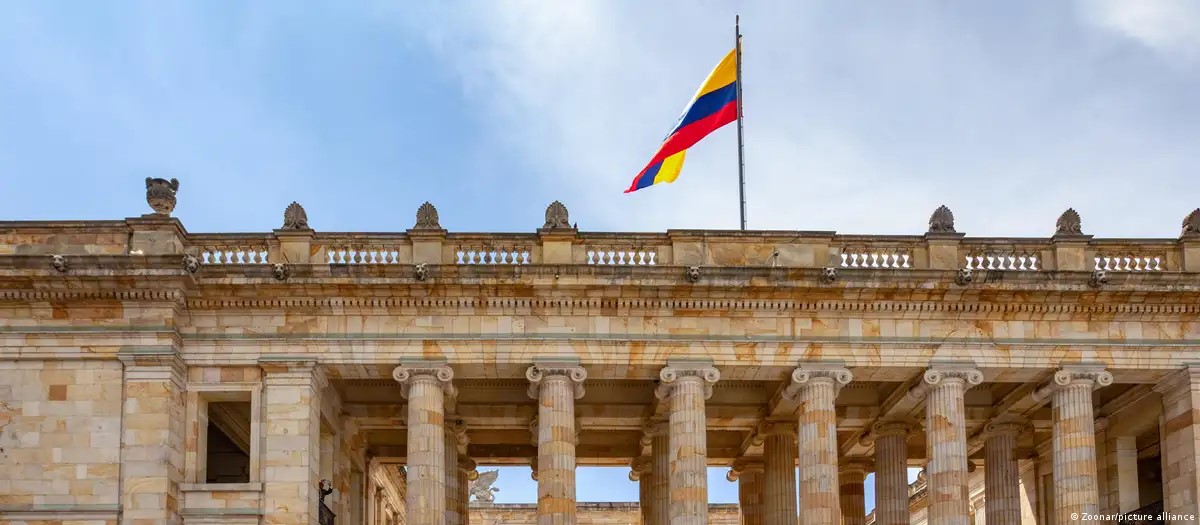 Edificio del congreso en Colombia