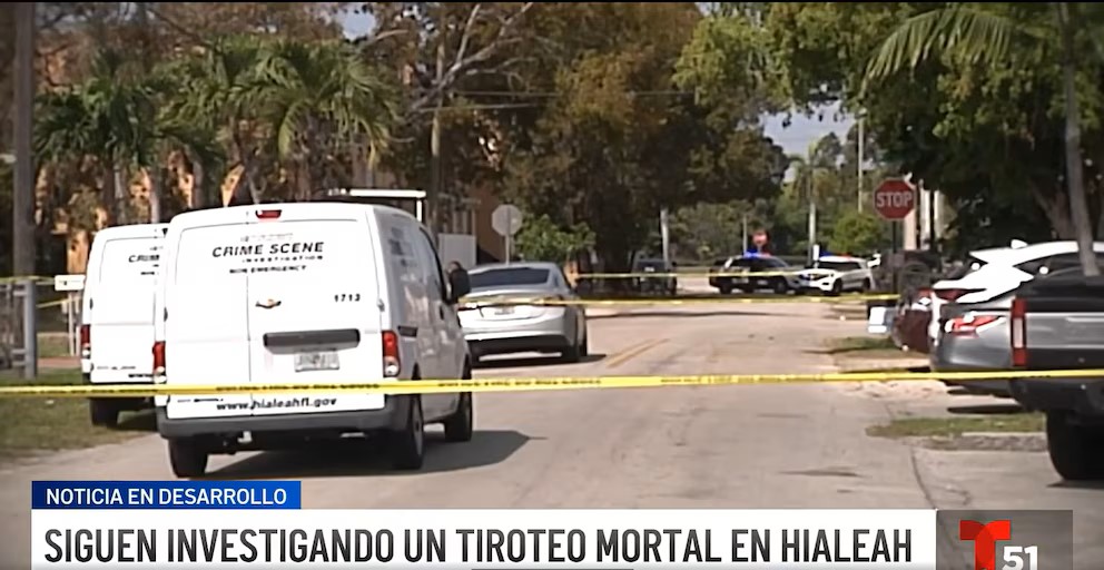 Investigan tiroteo en Hialeah