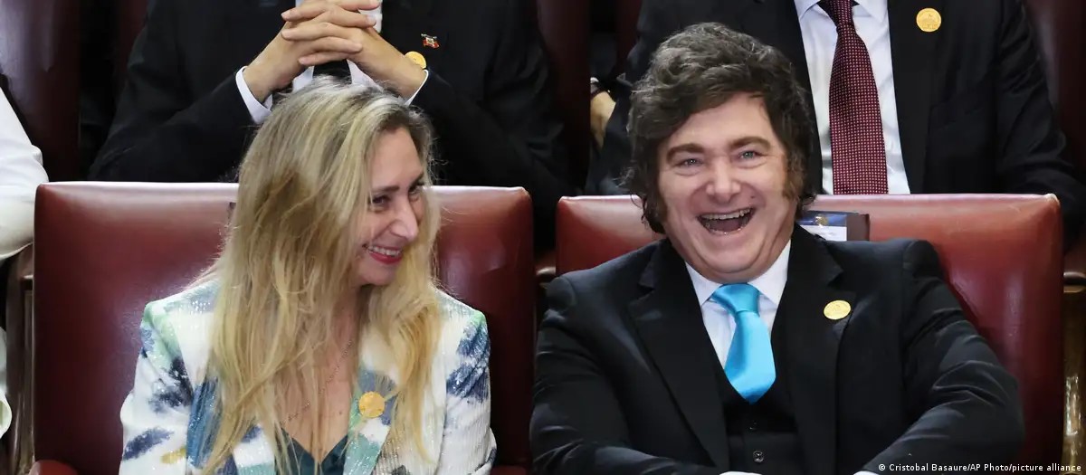 Milei y su hermana Karina