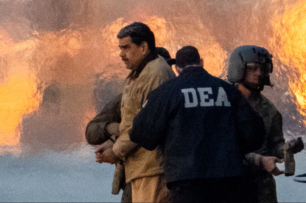 Nicolas Maduro, custodiado por la DEA