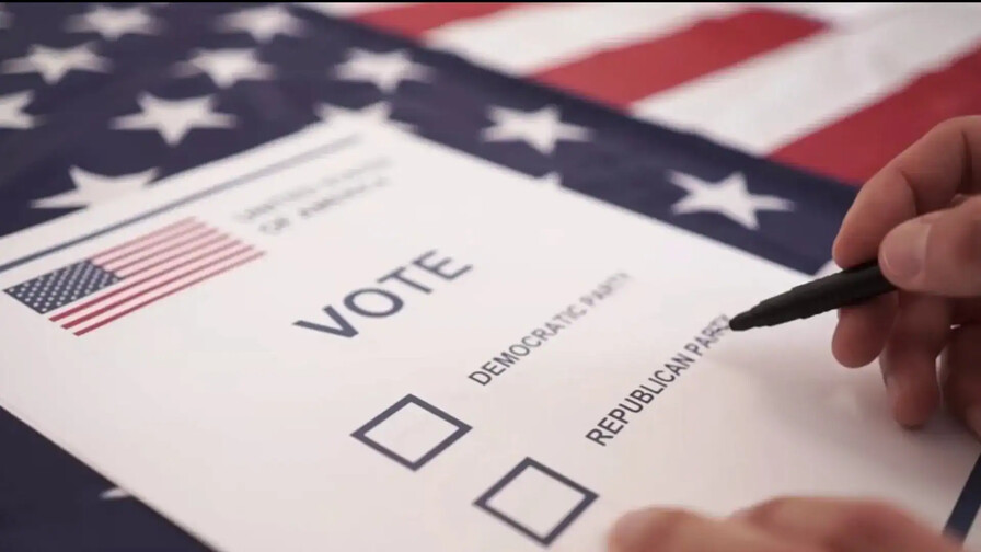 Boleta de votacion en USA