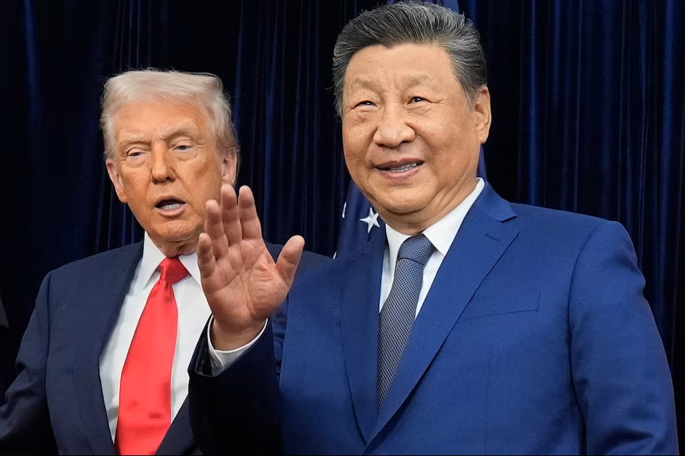 El presidente Xi Jinping y Trump