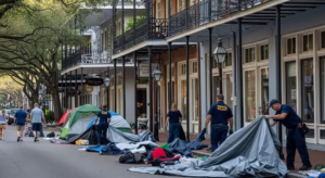 Desamparados en Savannah, Georgia USA