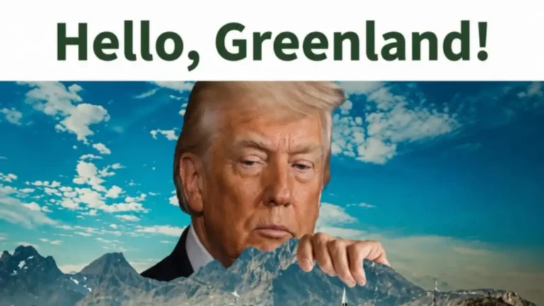 Donald Trump compartió una imagen con IA saludando a Groenlandia y el primer ministro respondió: “No estamos en venta”/ El primer ministro de Groenlandia le respondió a Donald Trump: “Elegimos a Dinamarca”