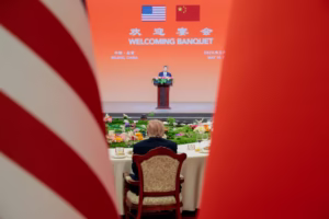 Xi Jinping ofrecio banquete a Trump