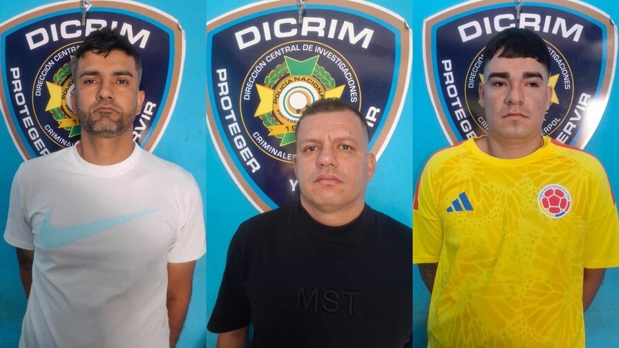 Detienen tres colombianos acusados de seguir clientes de bancos para robarles altas sumas de dinero/ Hombres le atraviesan carro a mujer y la despojan de casi RD$4 millones en la Jacobo Majluta