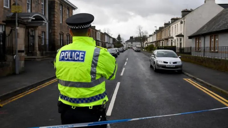 Agente policial de Escocia
