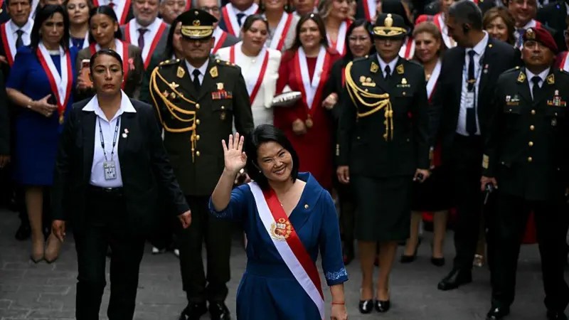 Keiko es juramentada en Peru