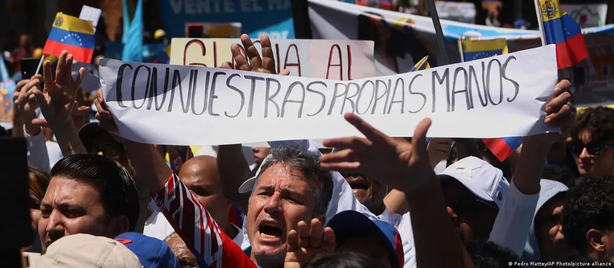 Marchan en Venezuela pidiendo elecciones