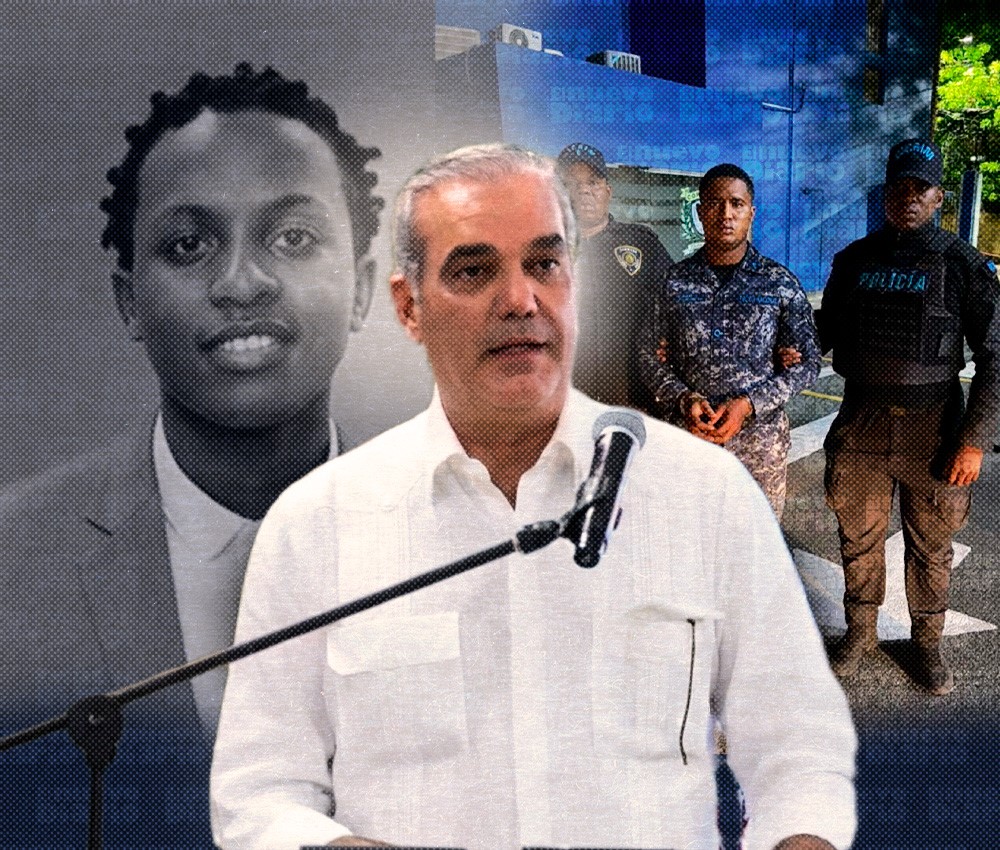 Presidente Abinader al agente que mató joven en Herrera: «No puede llamarse policía, es un animal»/ Padre de joven muerto por policía afirma presidente Abinader y otras autoridades le prometieron justicia