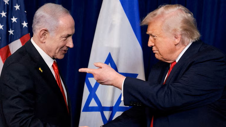 Reunio 28 de julio Trump y Nethanyu