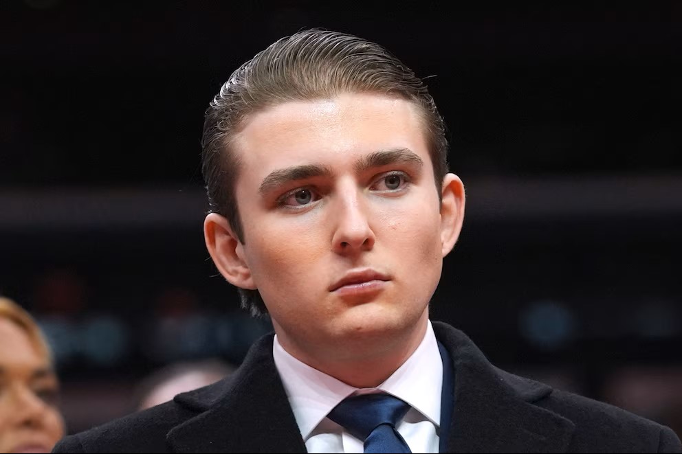 Barron Trump, hijo menor del presidente de USA