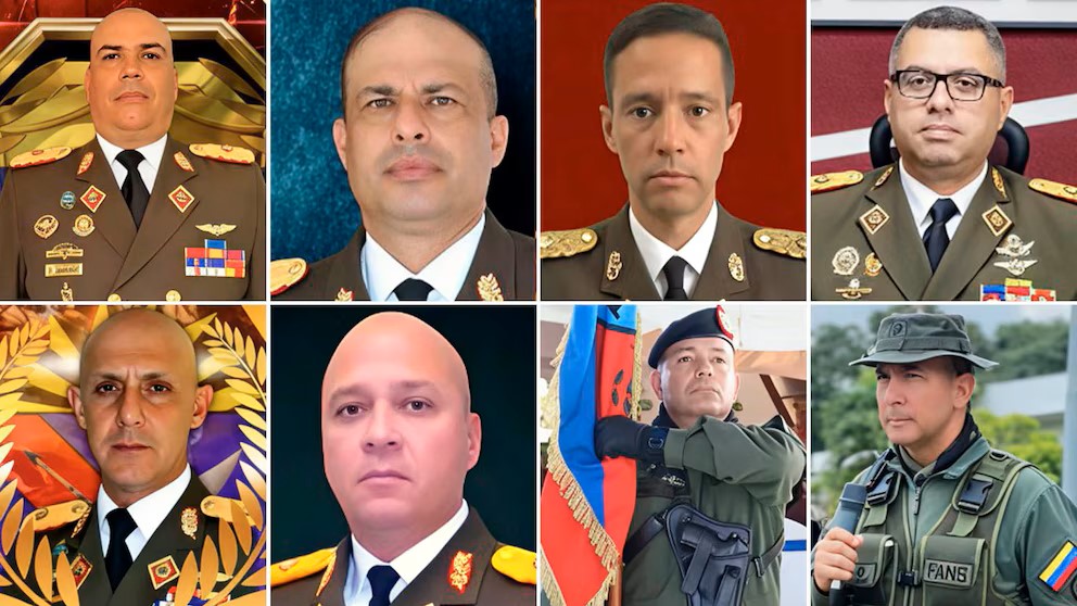 Cambios de comandantes en Venezuela-Delcy