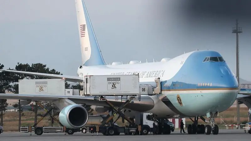 El Airforce One en Ankara