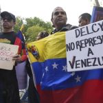 Repudian a Delcy Rodriguez en la sede de la ONU
