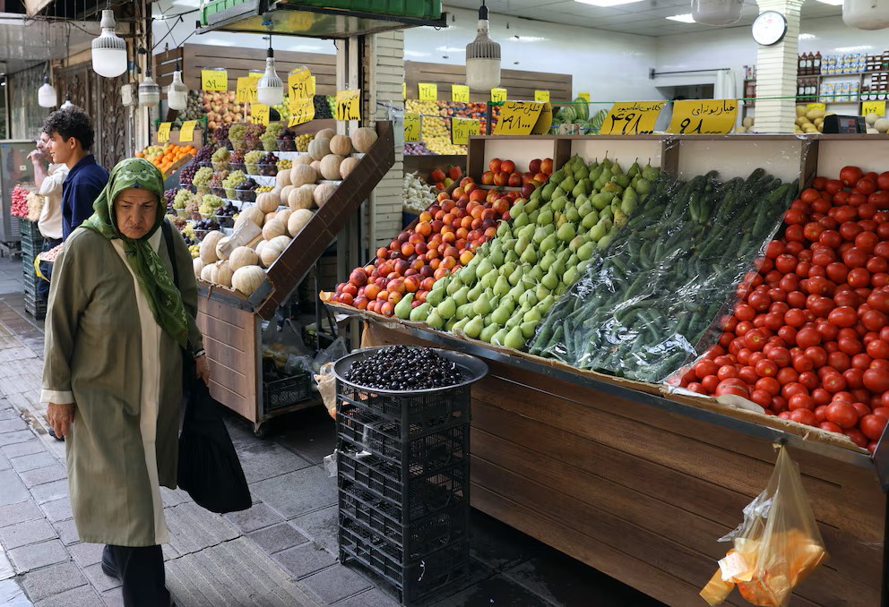 Una verduría en Teheran. Iran