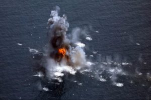 Buque Trend atacado por Iran en el Estrecho de Ormuz