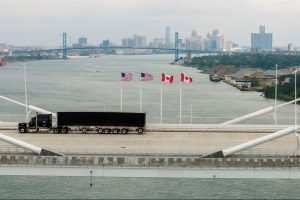 Imagen de la frontera USA-Canada