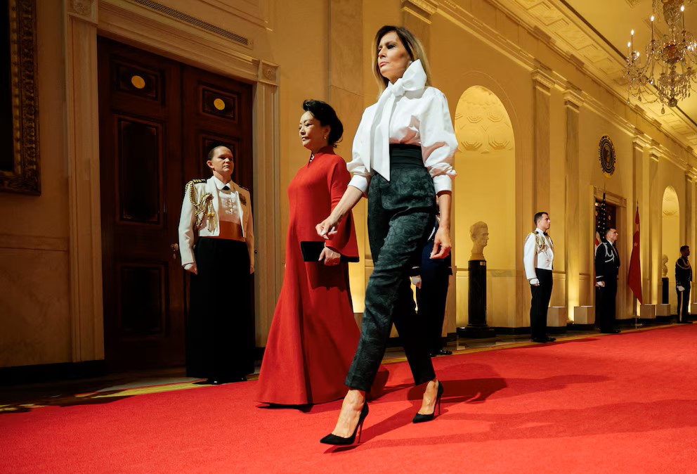 Melania Trump y la Primera Dama de China