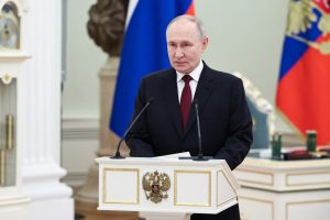 Putin en entrega de medallas 2026