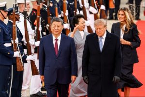 Trump recibe a Xi Jinping en Washington