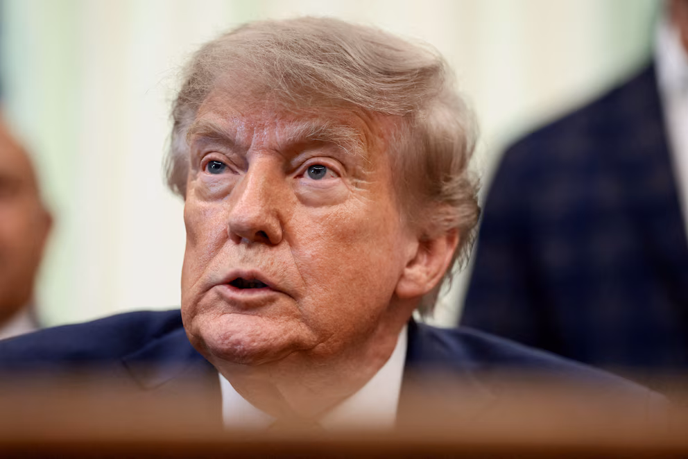 trump pide otra vez bajar tasa interes