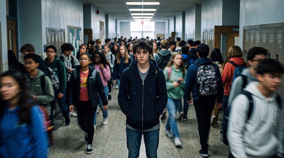Depresion y ansiedad entre los jovenes en USA