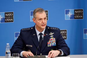 El comandante supremo aliado en Europa, Alexus Grynkewich