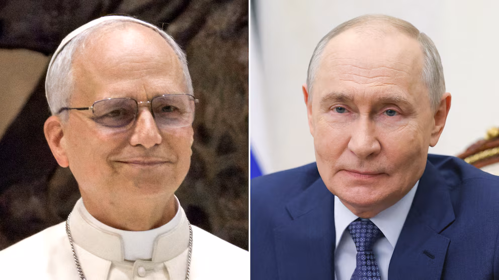 El papa León XIV habló con el presidente ruso