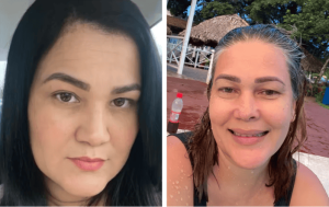 Los rostros de Gisselle Victoria González y Runy Leidy Medina Pacheco. (ARCHIVO)