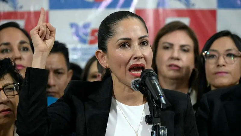 Luisa Gonzalez, candidata presidencial de Ecuador