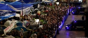 Manifestantes por viviendas en España