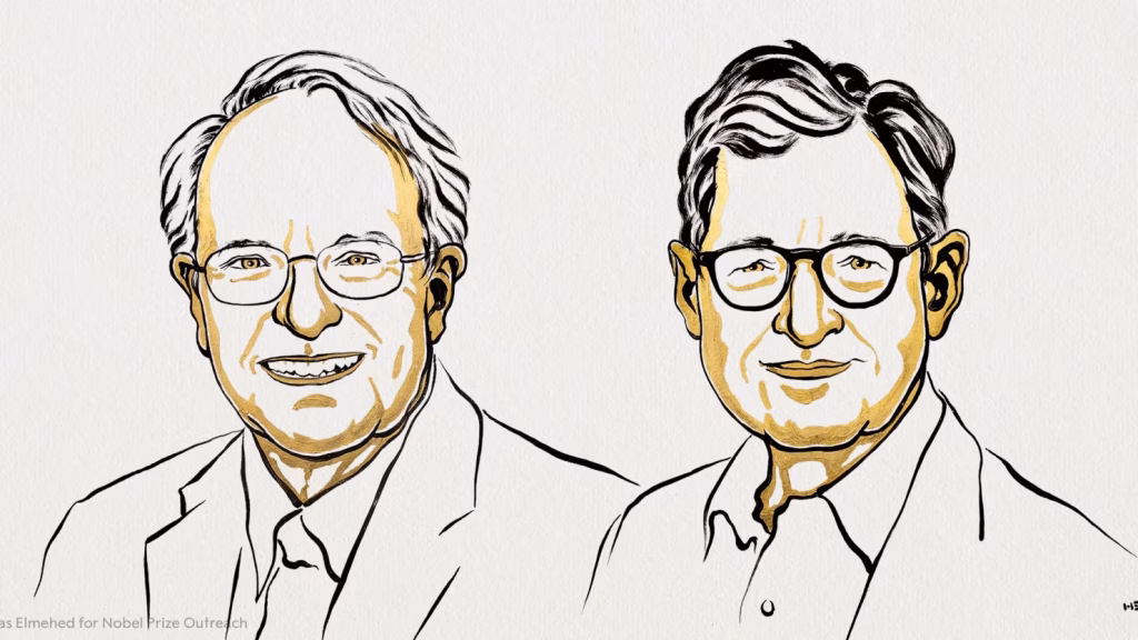 Robert E. Hall y Michael Woodford Niklas Elmehed, Divulgación del Premio Nobel