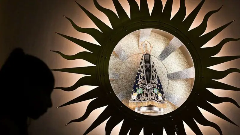 Simbolo de la virgen de la Aparecida