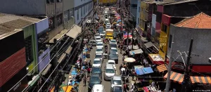 Una calle de Sao Paulo, Brasil